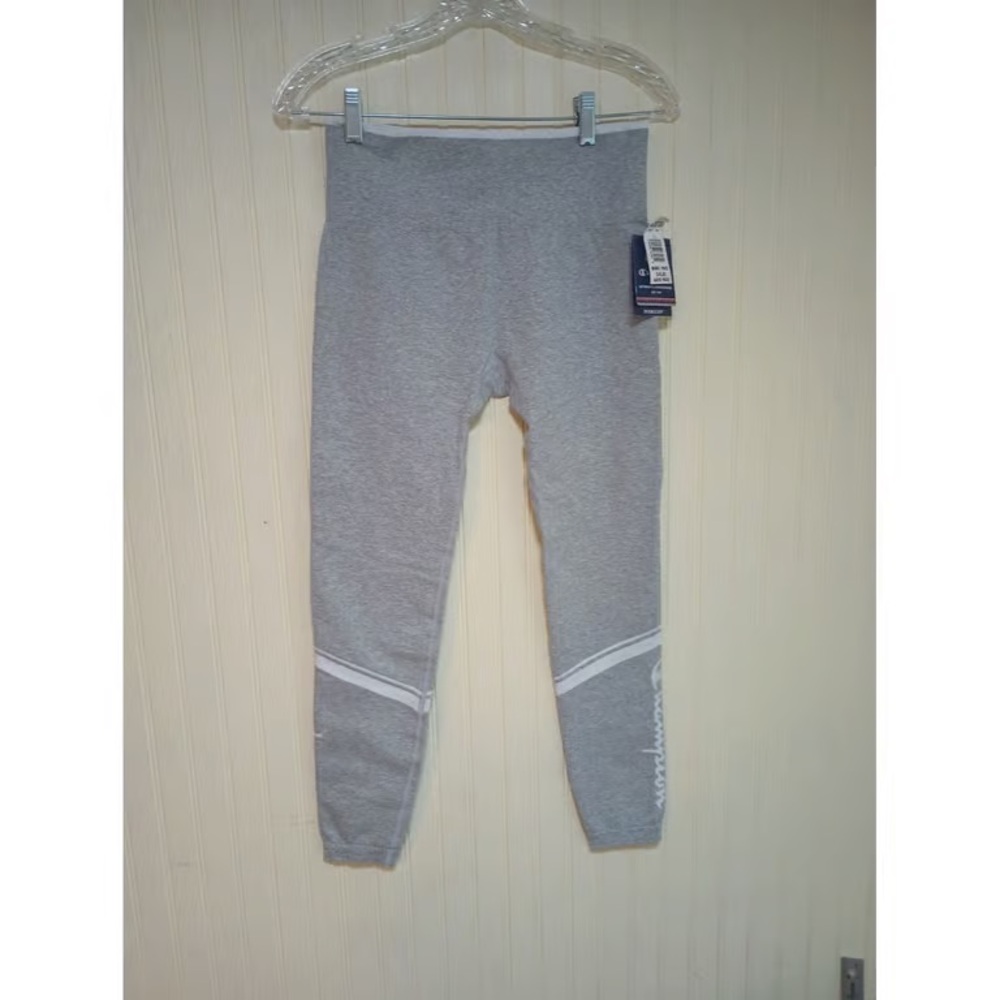 Champion Leggings Womens Medium Gray Double Dry Oxford Athletic Moisture Wicking